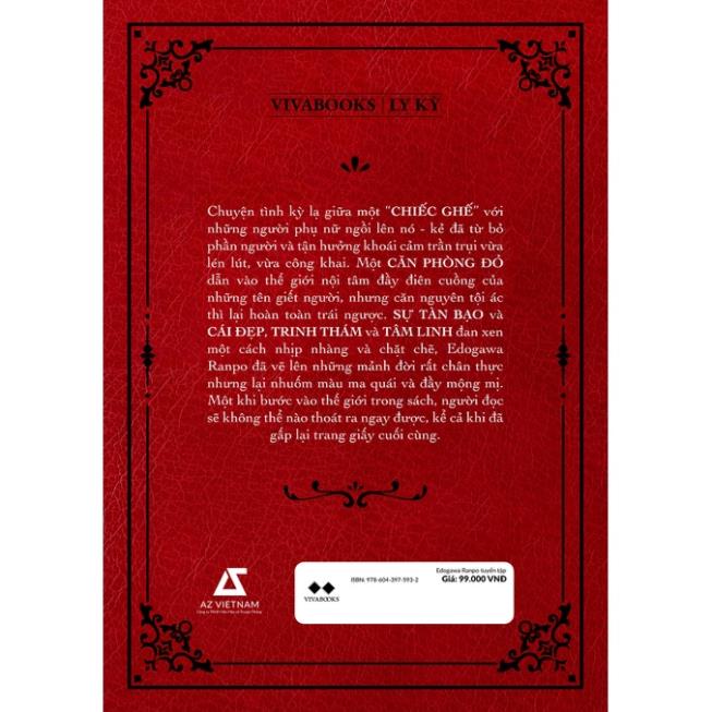 Sách - EDOGAWA RANPO Tuyển Tập - AZVietNam