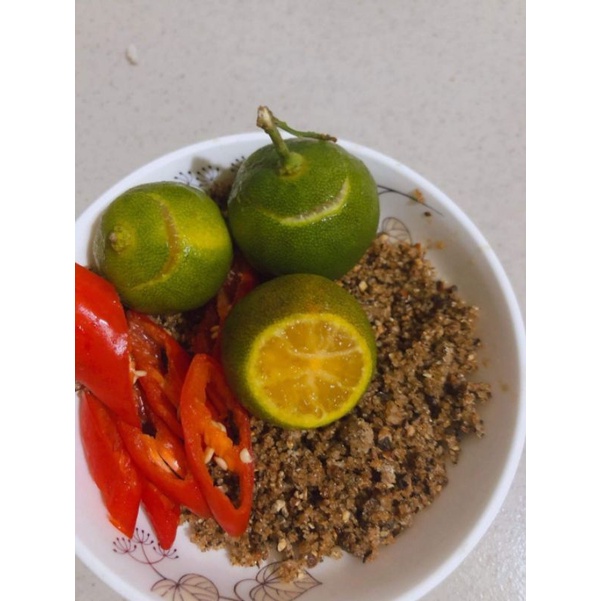 Muối tiêu rang chấm gà ủ muối