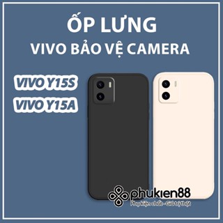 Ốp lưng  Vivo Y15s / Y15a silicon mềm dẻo bảo vệ camera, chống va đập