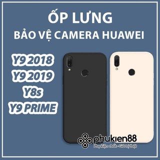 Ốp lưng huawei y9 2018 2019 y8s / y9 prime silicon mềm dẻo bảo vệ camera, chống va đập