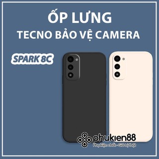 Ốp lưng Tecno Spark 8C silicon mềm dẻo bảo vệ camera, chống va đập