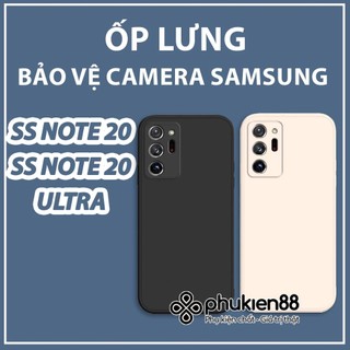 Ốp lưng Samsung Note 20 / Note 20 Ultra silicon mềm dẻo bảo vệ camera, chống va đập