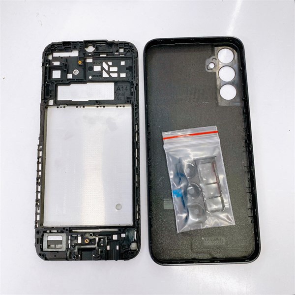 Bộ vỏ Samsung A14 4G / A145 zin mấu máy chuẩn, hàng như hình.