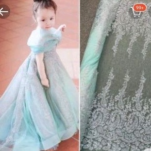 Vải ren kim tuyến