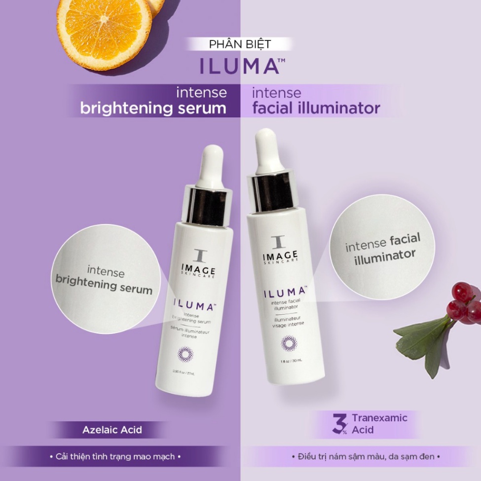 Serum làm trắng sáng da IMAGE Skincare ILUMA Intense Brightening Serum Floslek 27ml (new)