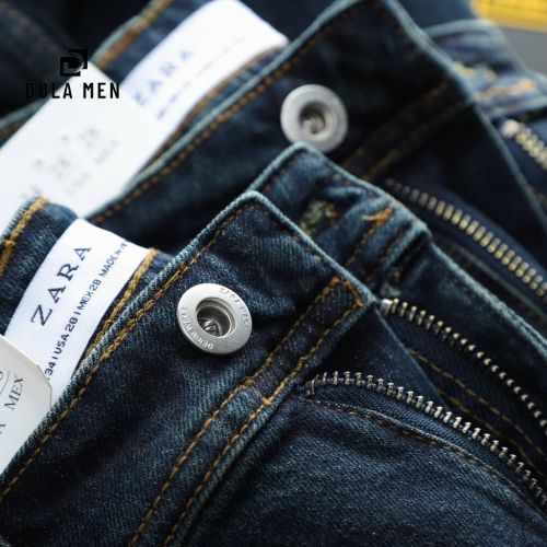 Quần Jean Nam ZARA NAVY DARK DENIM CXZAR003 Lót Viền Ống Form SlimFit Mềm Mịn Co Giãn Hàng Xịn Chính Hãng CÓ BIG SIZE