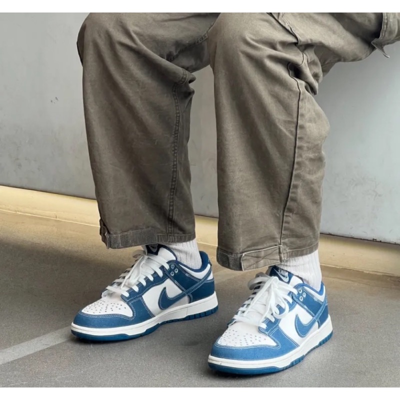GIÀY NAM NIKE DUNK LOW SE ‘SASHIKO INDUSTRIAL BLUE’