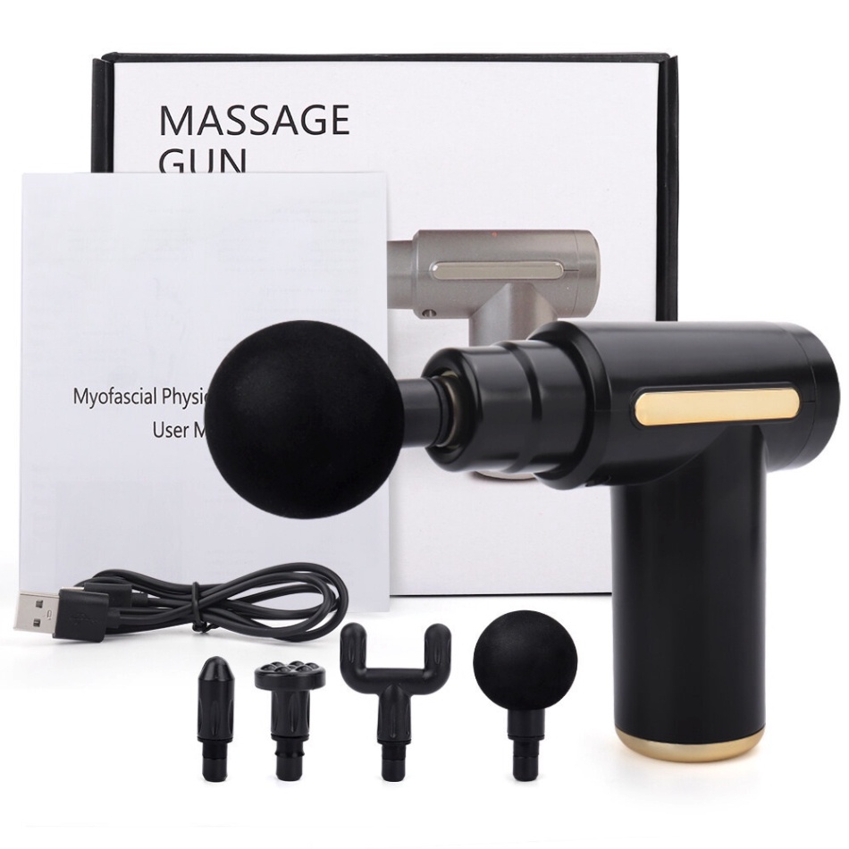Máy Đấm Lưng Massage Cầm Tay Gun Mini, Máy Massage Cầm Tay Mini Toàn Thân 6 Cấp Độ Chuyên Sâu Đa Năng - DL2 #3