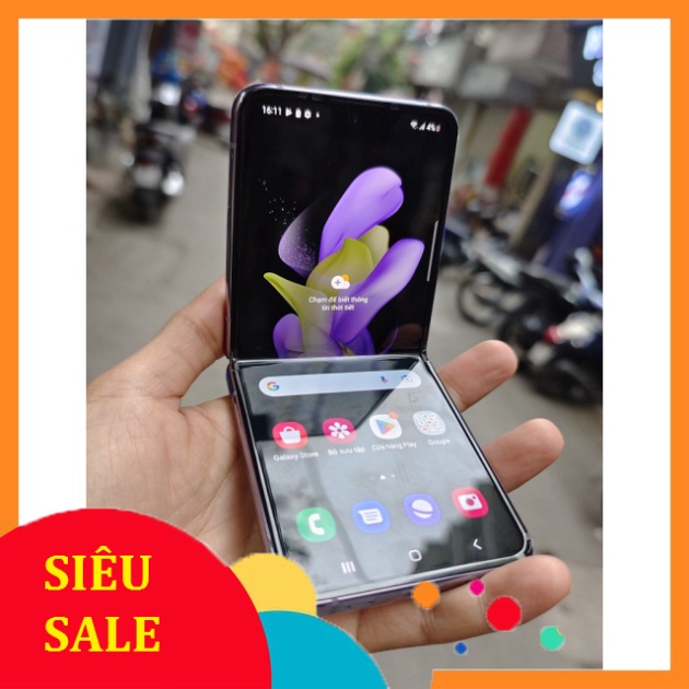 Điện thoại Samsung Galaxy Z Flip 4 5G 256GB hàng 99 còn đẹp lắm Bảo hành 12 tháng cam kết đẹp