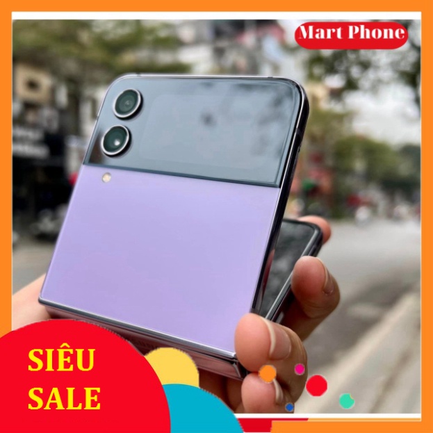 Điện thoại Samsung Galaxy Z Flip 4 5G 256GB hàng 99 còn đẹp lắm Bảo hành 12 tháng cam kết đẹp