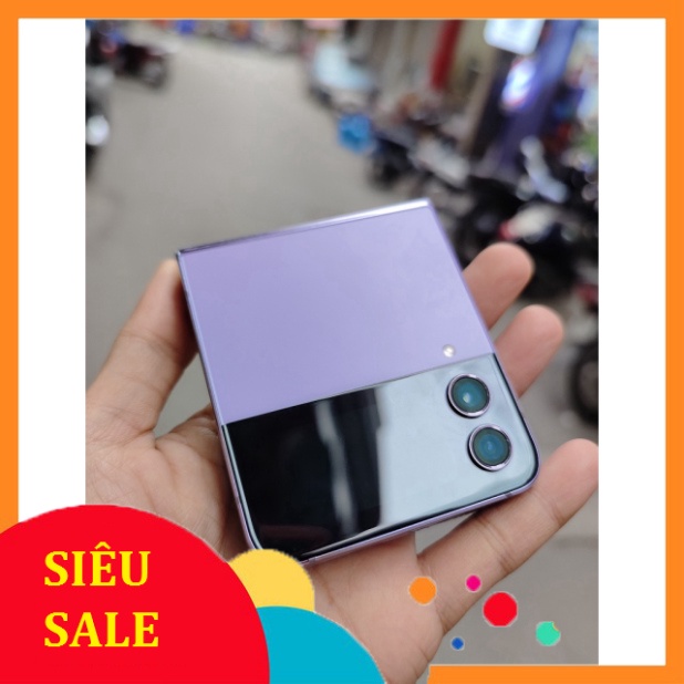 Điện thoại Samsung Galaxy Z Flip 4 5G 256GB hàng 99 còn đẹp lắm Bảo hành 12 tháng cam kết đẹp