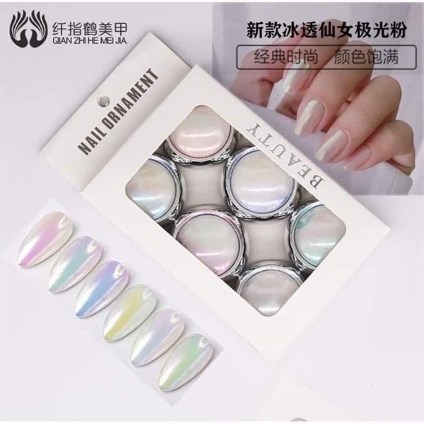 Set tráng gương ngọc trai 6 màu