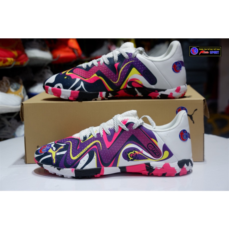 Giày đá bóng Ultra Ultimate TF CT -trắng tím