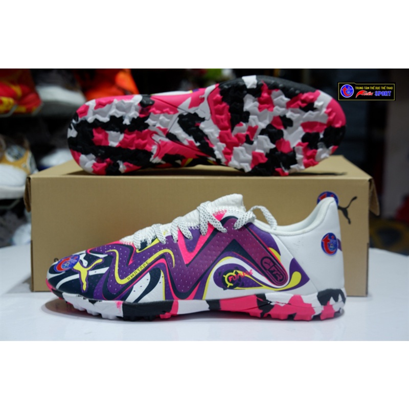 Giày đá bóng Ultra Ultimate TF CT -trắng tím