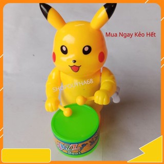 Đồ Chơi PiKaChu Gõ Trống lên dây cót