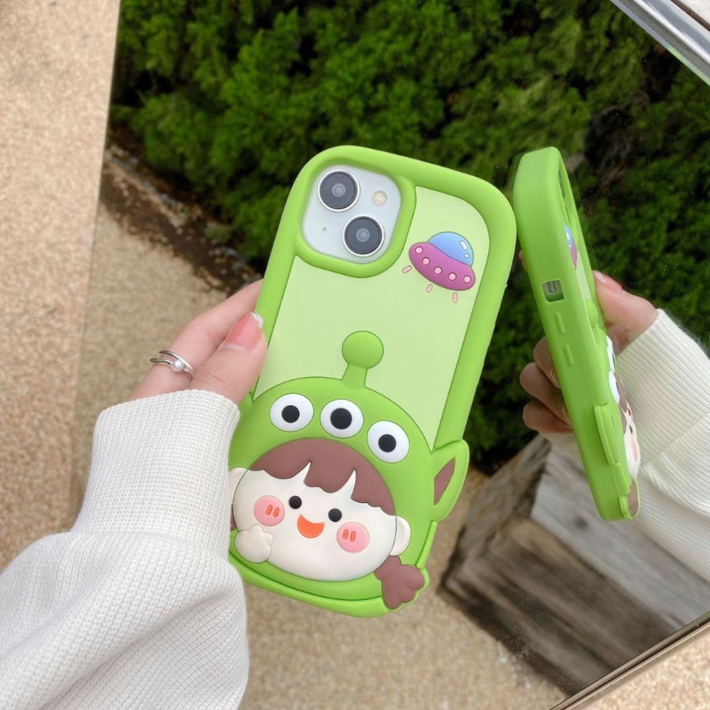 Ốp Cô gái đội mũ ếch dễ thương 6plus/7plus/x/xs/xsm11/12/13/14/pro/max/plus/promax