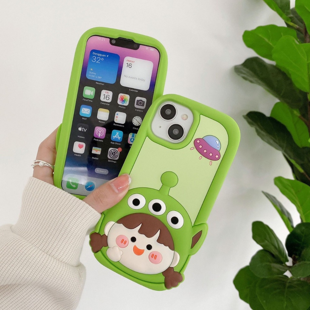 Ốp Cô gái đội mũ ếch dễ thương 6plus/7plus/x/xs/xsm11/12/13/14/pro/max/plus/promax