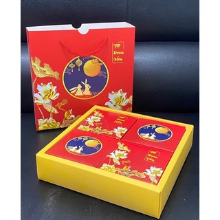 Sét 10 hộp trung thu 4 bánh tiện lợi