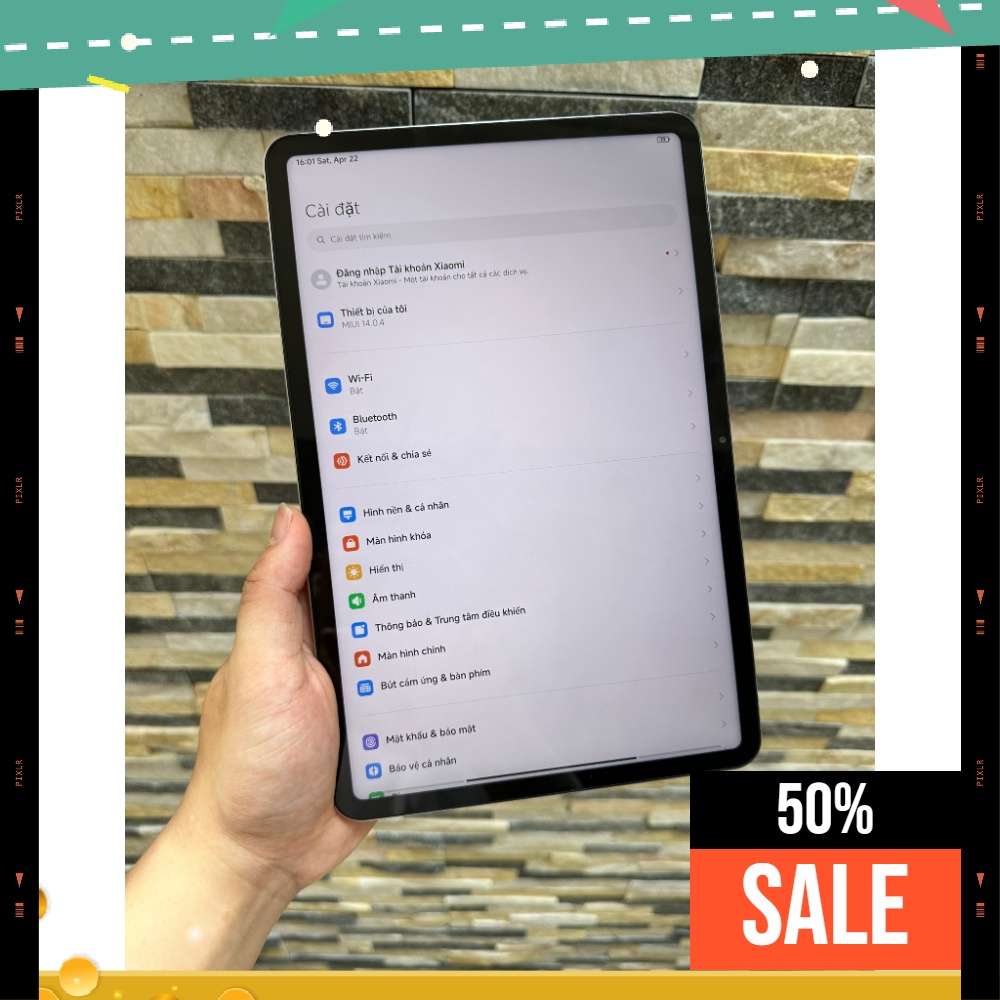 50% Máy tính bảng Xiaomi Mi Pad 6 Xiaomi Pad 6 - Hàng nhập khẩu fullbox likenew