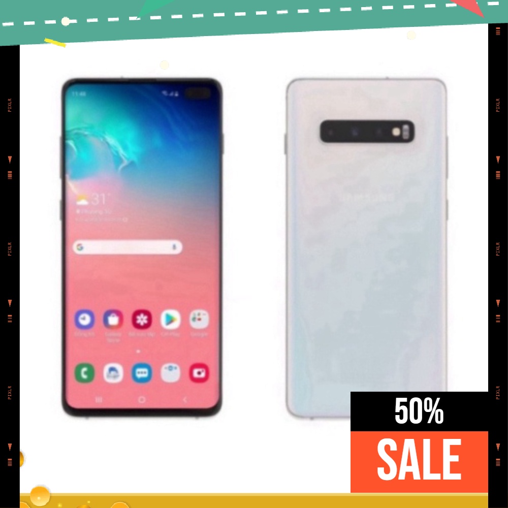 50% Điện Thoại Samsung Galaxy S10 Plus  Chính Hãng