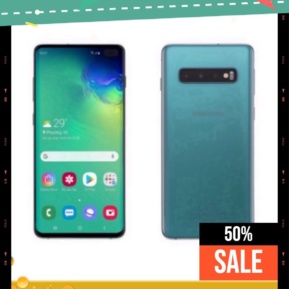 50% Điện Thoại Samsung Galaxy S10 Plus  Chính Hãng