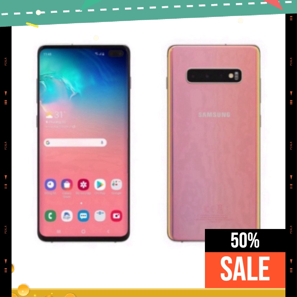 50% Điện Thoại Samsung Galaxy S10 Plus  Chính Hãng