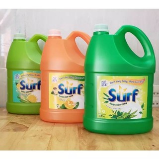 nước rửa chén surf can 3.6kg