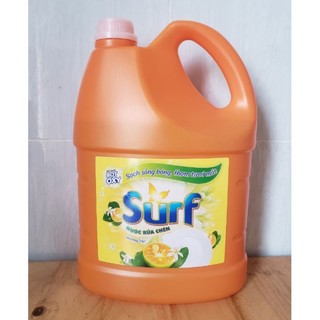 nước rửa chén surf can 3.6kg