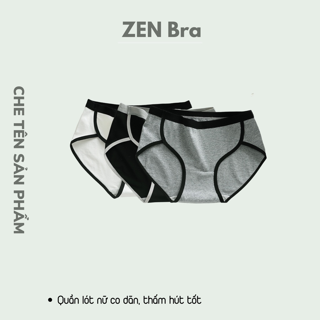 Quần lót nữ Zenbra QN50 chất vải thấm hút co dãn tốt