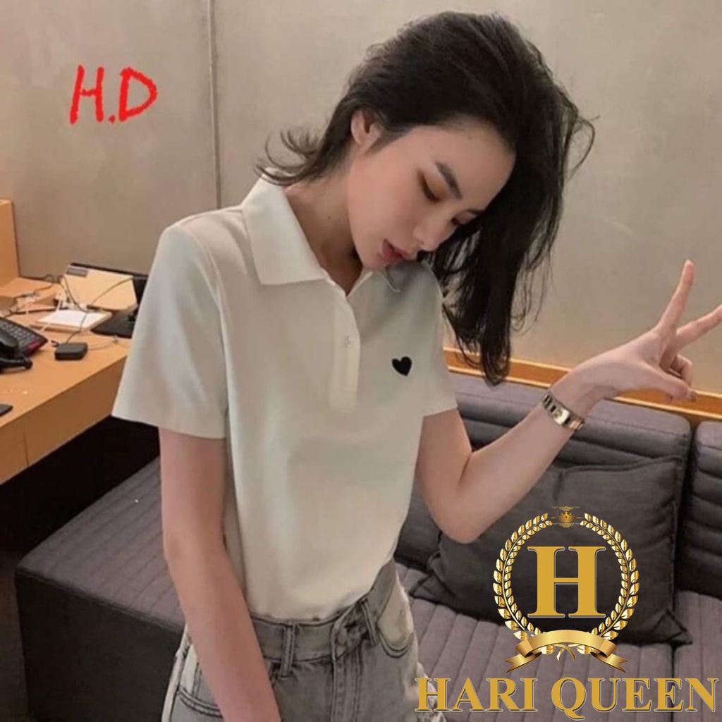 Áo polo tim nhỏ HDA0220