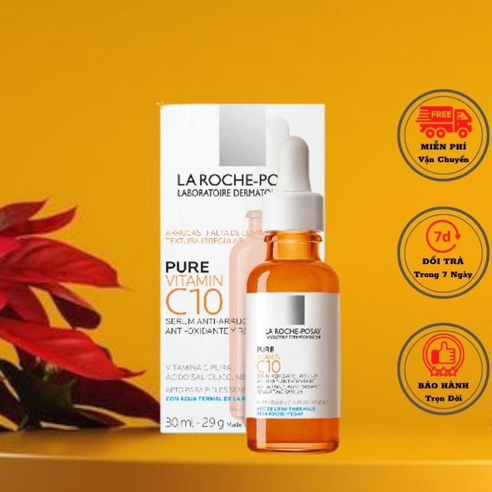 Serum dưỡng trắng mờ thâm La Roche-Posay Redermic Pure Vitamin C10 Serum 30ml