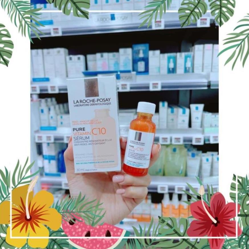 Serum dưỡng trắng mờ thâm La Roche-Posay Redermic Pure Vitamin C10 Serum 30ml