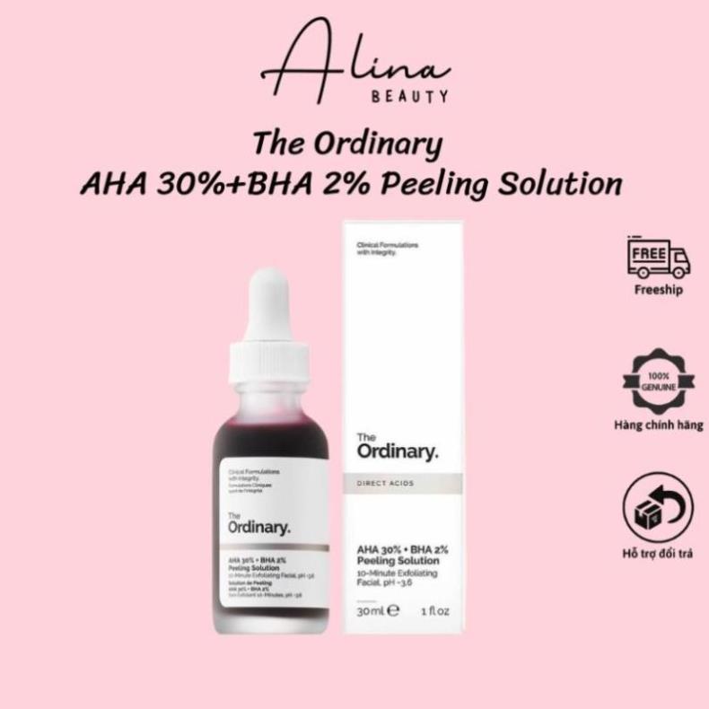 Tinh Chất Peel da The Ordinary AHA 30%+BHA 2% 30ml