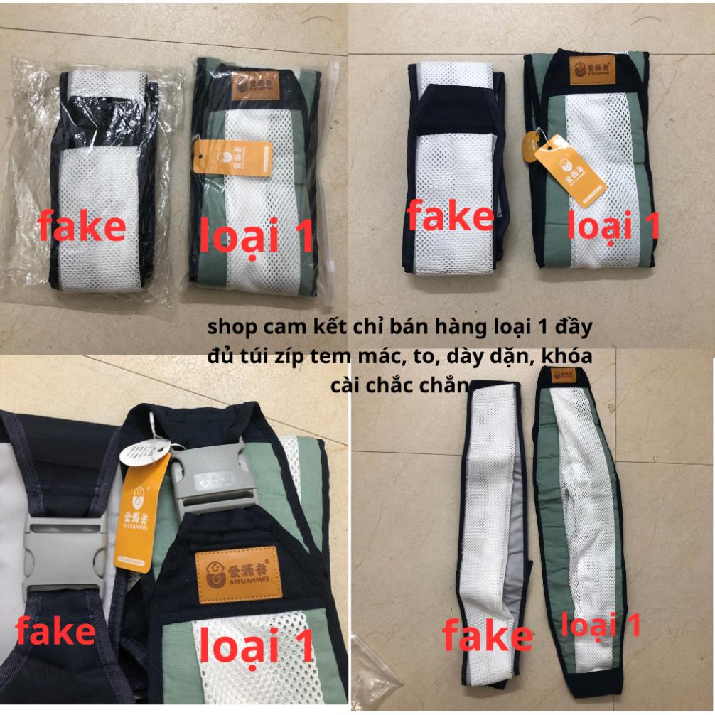 Địu em bé sơ sinh, địu cho bé bé sơ sinh nhiều tư thế vải lưới mềm mát gọn nhẹ dễ dàng sử dụng BECON