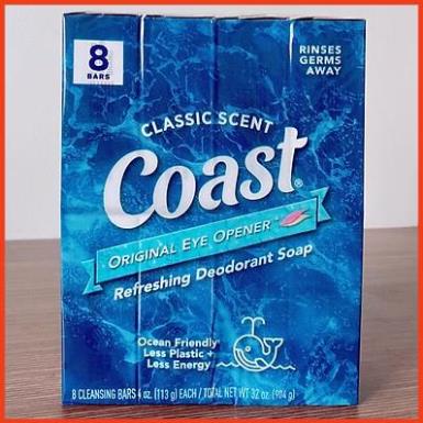 Xà Bông Coast Cục Chính Hãng Mỹ Mẫu Mới - 113g