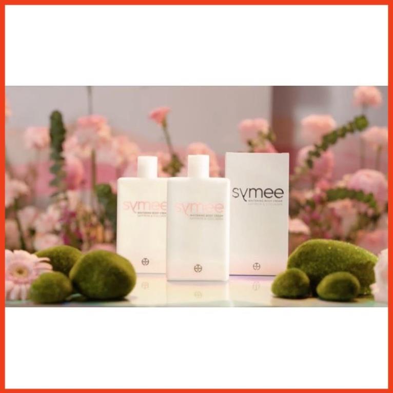 Kem Dưỡng Thể Trắng Da Symee Whitening Body Cream & Symee Natural Body Scrub
