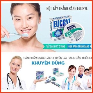 Combo Kem Đánh Răng Và Bột Làm Trắng Răng Eucryl Toothpowder - 62gr