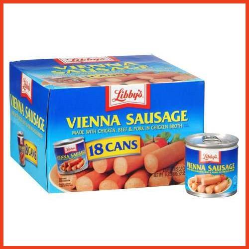 Xúc Xích Lon Mỹ Libby's Vienna Sausage  - Thùng 18 Hộp