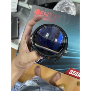 Bi cầu siêu sáng kenzo s500 pro chính hãng lắp oto xe máy