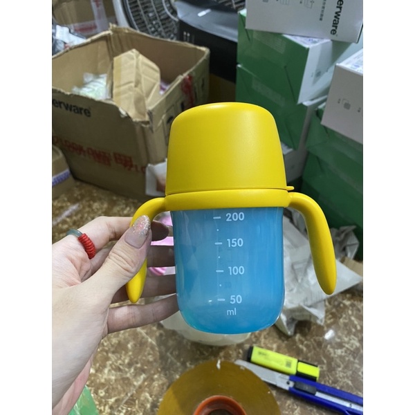 Bình Tập Uống Nước 250ML Twinkle Sippy Cup Cho Bé - 2 Quai Cầm Giúp Bé Dễ Cầm Nắm
