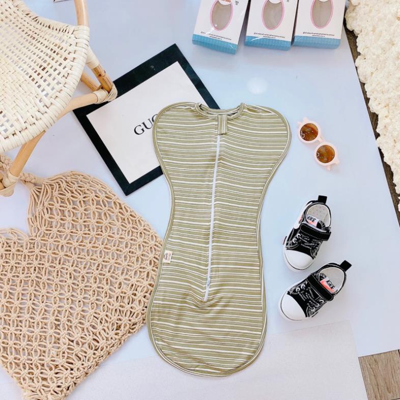 Nhộng chũn cho bé , chũn nhộng kẻ minh đức  shop BECON giúp bé ngủ ngon và sâu giấc