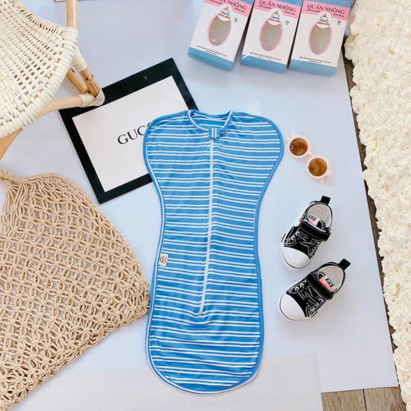 Nhộng chũn cho bé , chũn nhộng kẻ minh đức  shop BECON giúp bé ngủ ngon và sâu giấc