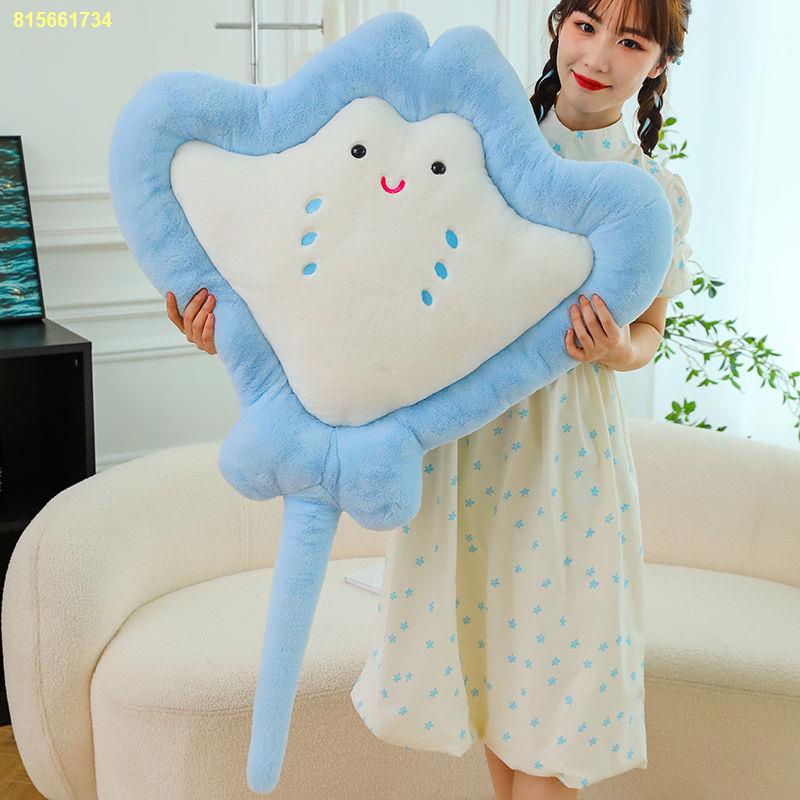 ◎☒Phim hoạt hình búp bê cá quỷ gối cá đuối đồ chơi sang trọng