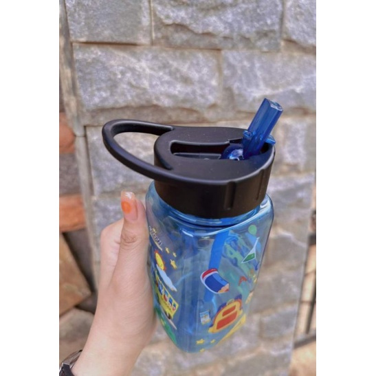 Bình nước có ống hút 450ml