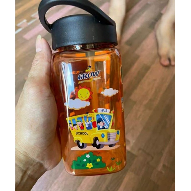 Bình nước có ống hút 450ml