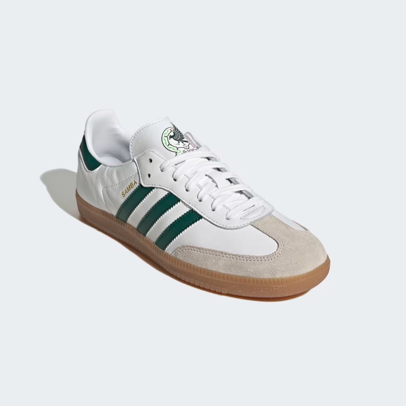 Giày adidas samba team mexico green white HQ7036