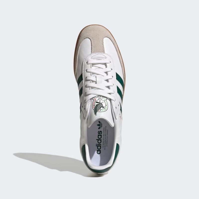 Giày adidas samba team mexico green white HQ7036