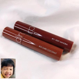 [loinhe] Son Romand bóng màu 21 đỏ mận (Romand Juicy Lasting Tint 21)