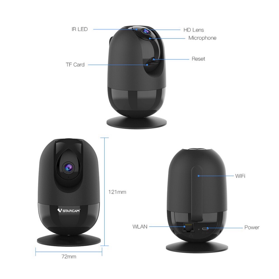 Camera IP STARCAM CS48Q 5MP Robo Chính hãng