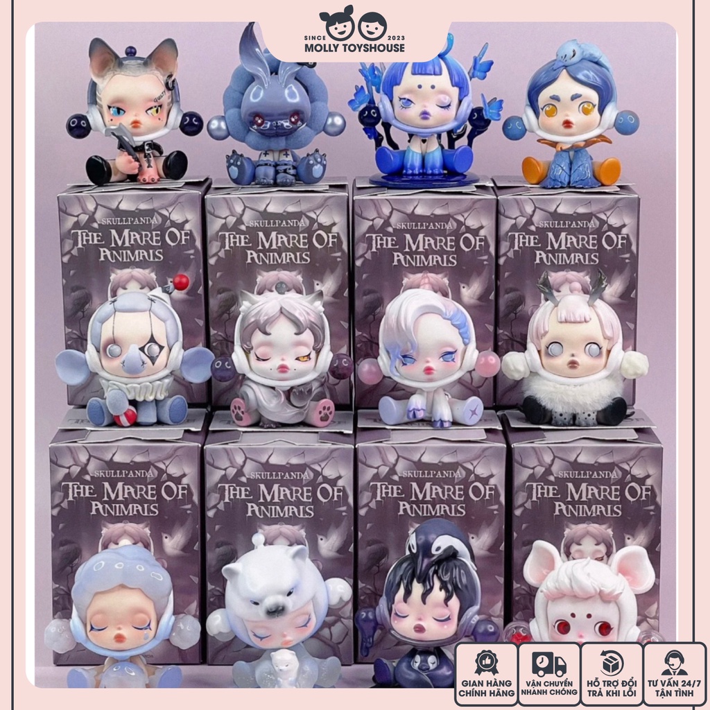Blindbox SkullPanda Animals